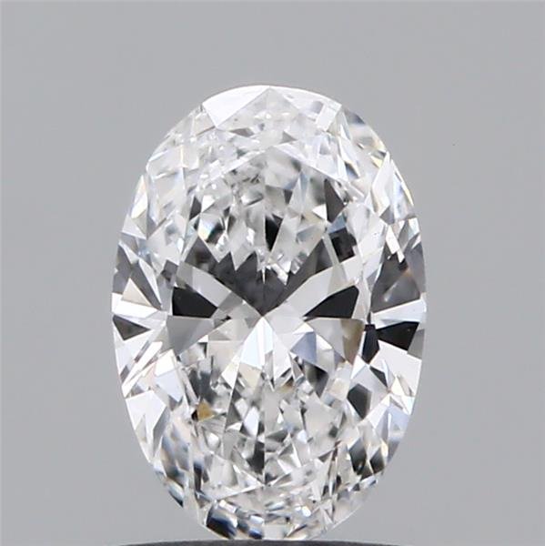 0.60ct D VS1 Very Good Cut Oval Lab Grown Diamond