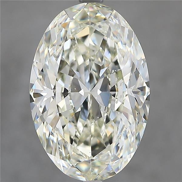 4.30ct J VS2 Rare Carat Ideal Cut Oval Diamond