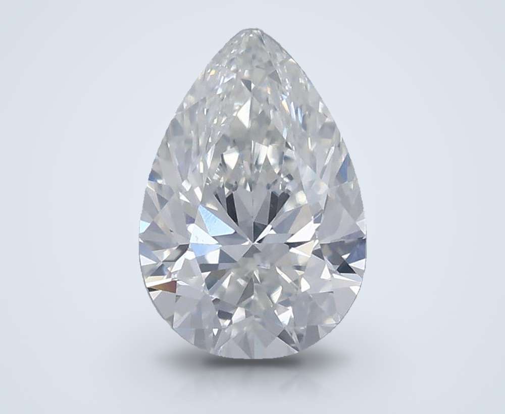 0.60 Carat Pear Natural Diamond