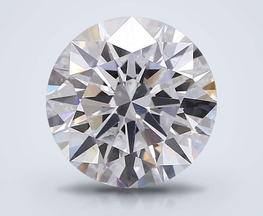 4.10 Carat Round Lab Diamond