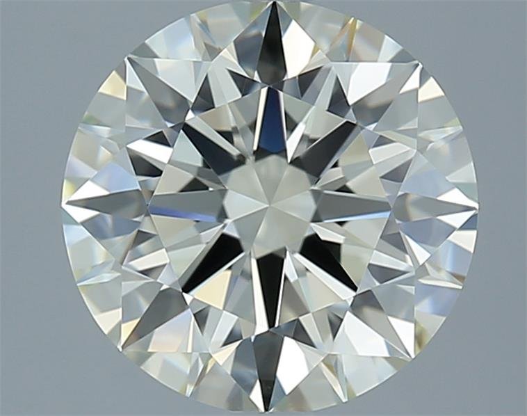 3.18ct K IF Rare Carat Ideal Cut Round Diamond