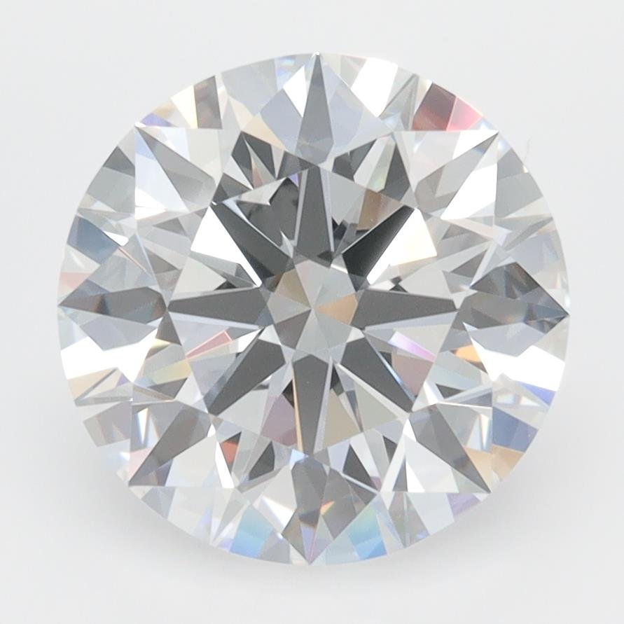 3.80ct D IF Rare Carat Ideal Cut Round Lab Grown Diamond