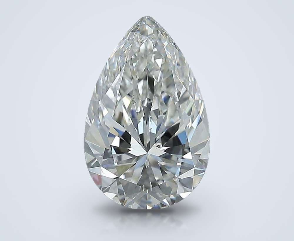 2.52 Carat Pear Natural Diamond