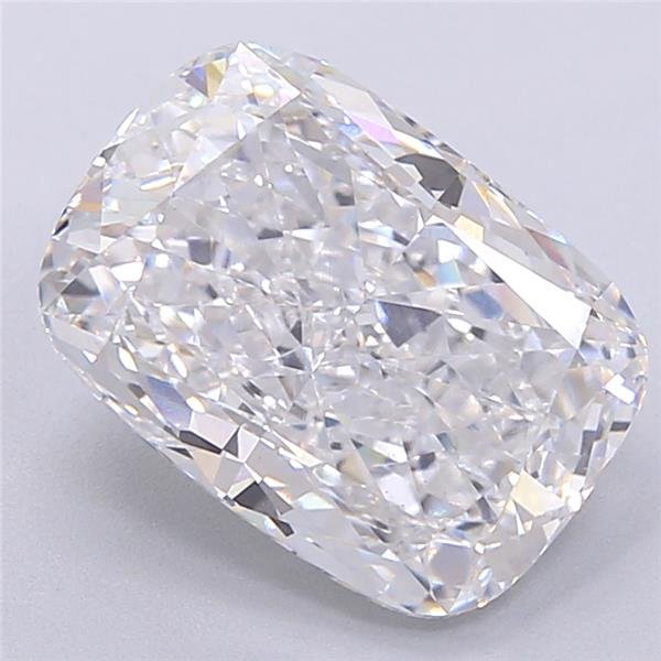 5.30ct E VVS2 Rare Carat Ideal Cut Cushion Lab Grown Diamond