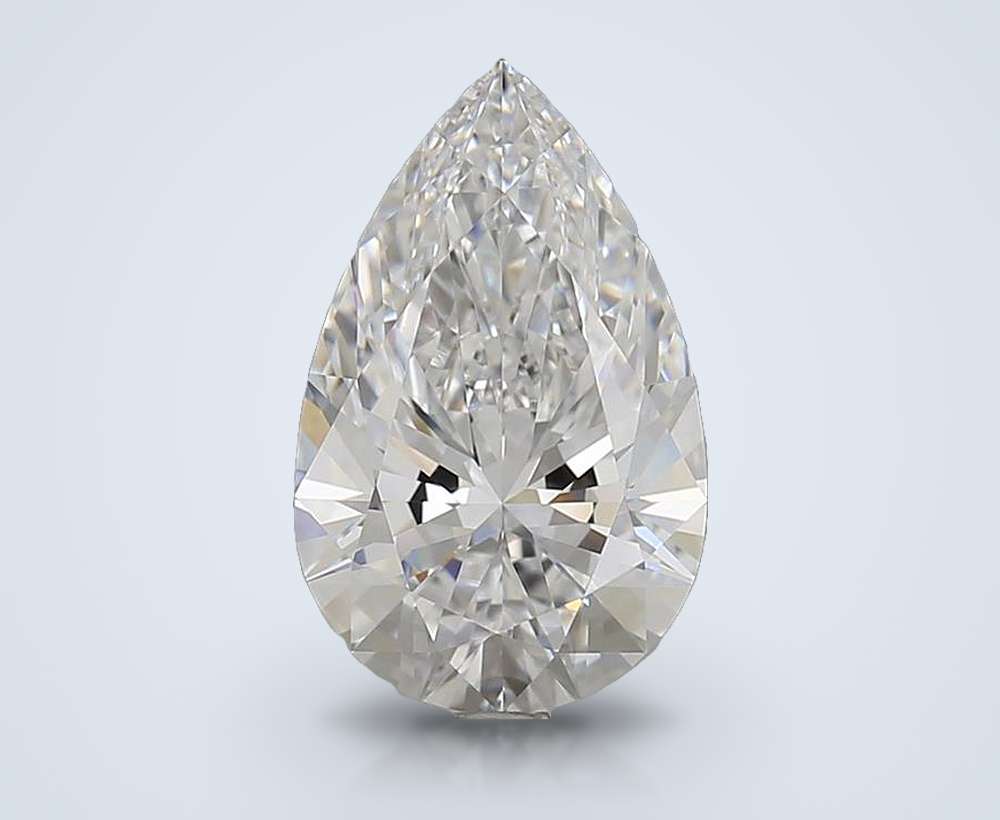 3.00 Carat Pear Lab Diamond
