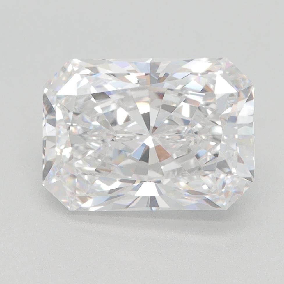 2.61ct D VVS1 Rare Carat Ideal Cut Radiant Lab Grown Diamond