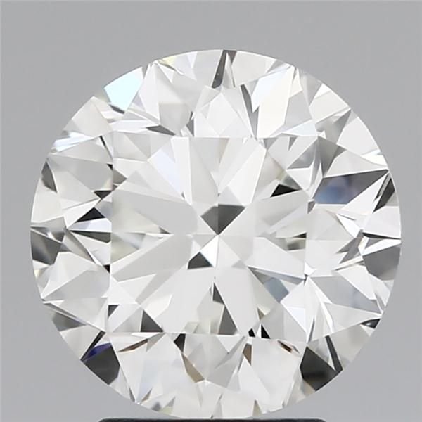 3.01ct H IF Excellent Cut Round Diamond