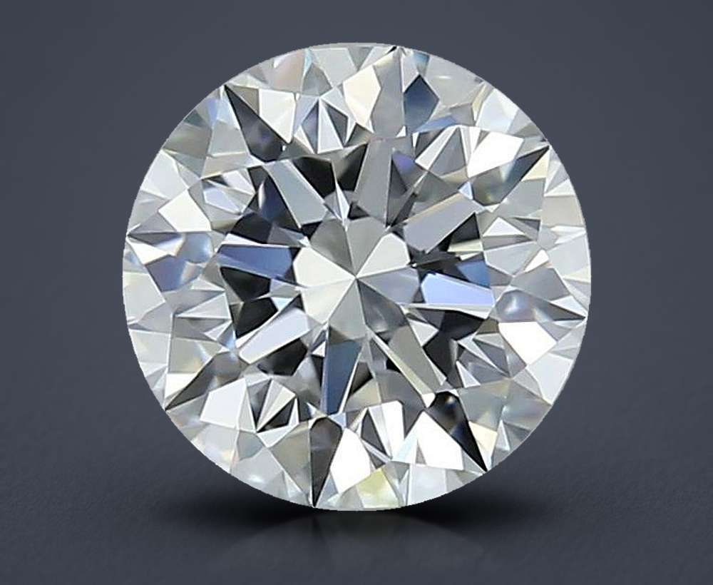 2.03 Carat Round Natural Diamond