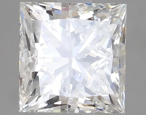 1.83ct F VS1 Rare Carat Ideal Cut Princess Lab Grown Diamond