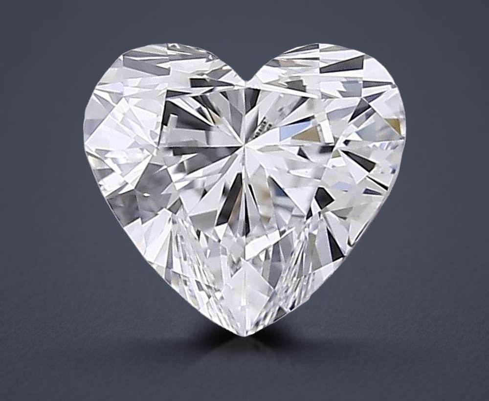 0.53 Carat Heart Lab Diamond
