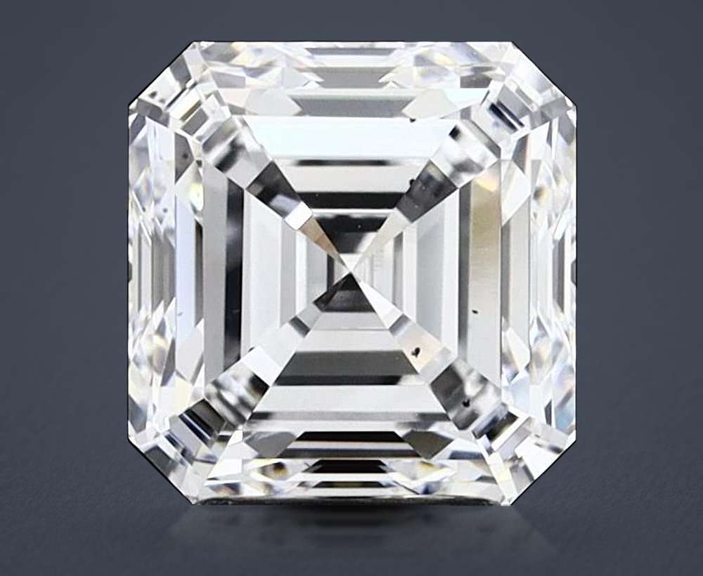 4.00 Carat Asscher Lab Diamond