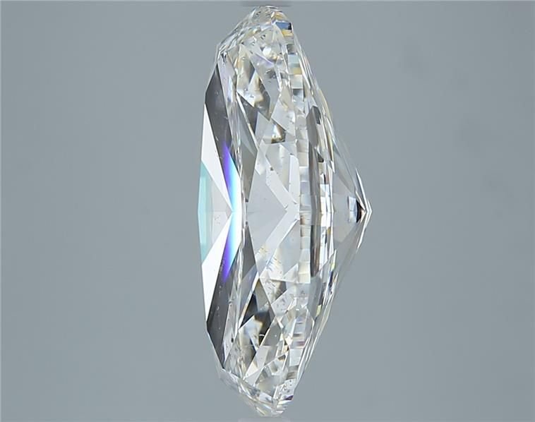 7.03ct F SI2 Rare Carat Ideal Cut Oval Diamond