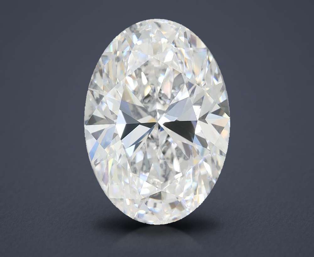3.00 Carat Oval Lab Diamond