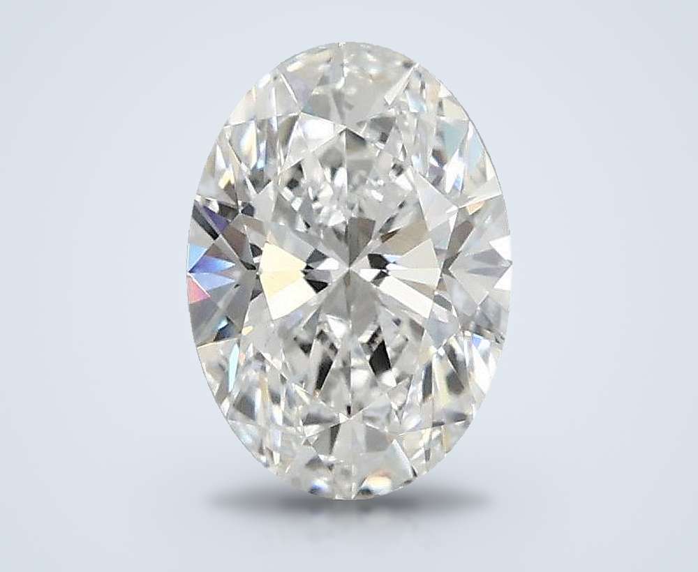 1.00 Carat Oval Lab Diamond