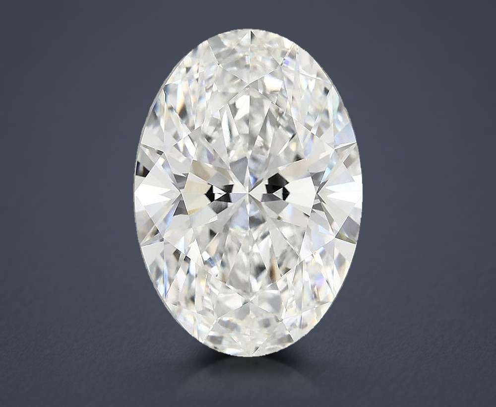 9.72 Carat Oval Lab Diamond
