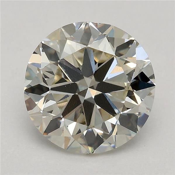 3.00ct J VS1 Very Good Cut Round Lab Grown Diamond