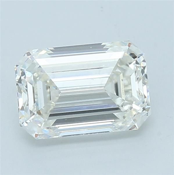 3.01ct G VS1 Very Good Cut Emerald Lab Grown Diamond