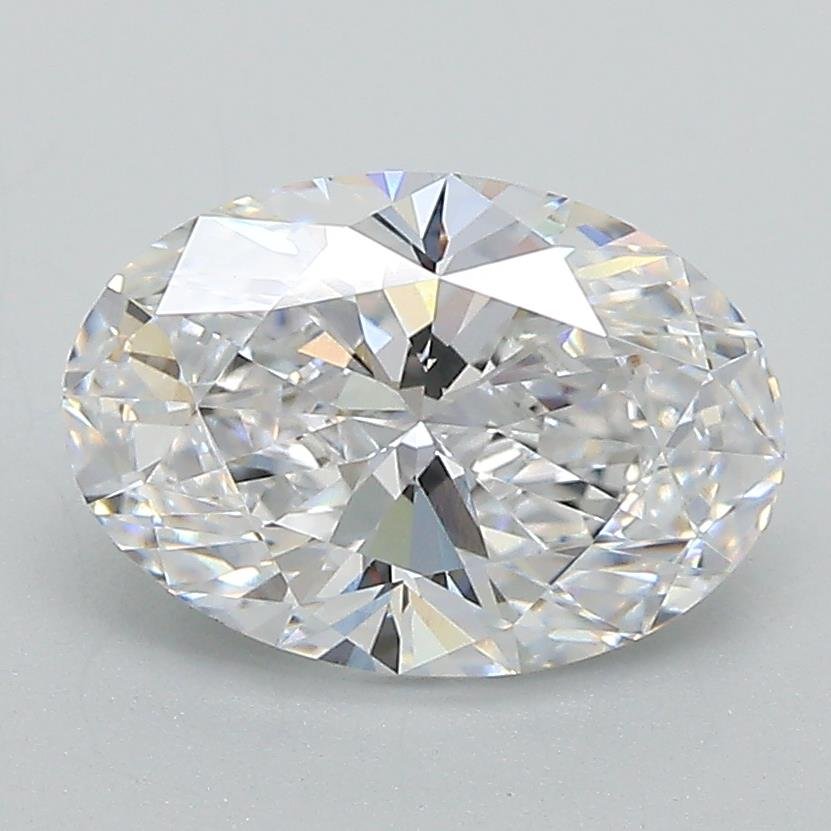 2.04ct E VS1 Rare Carat Ideal Cut Oval Lab Grown Diamond