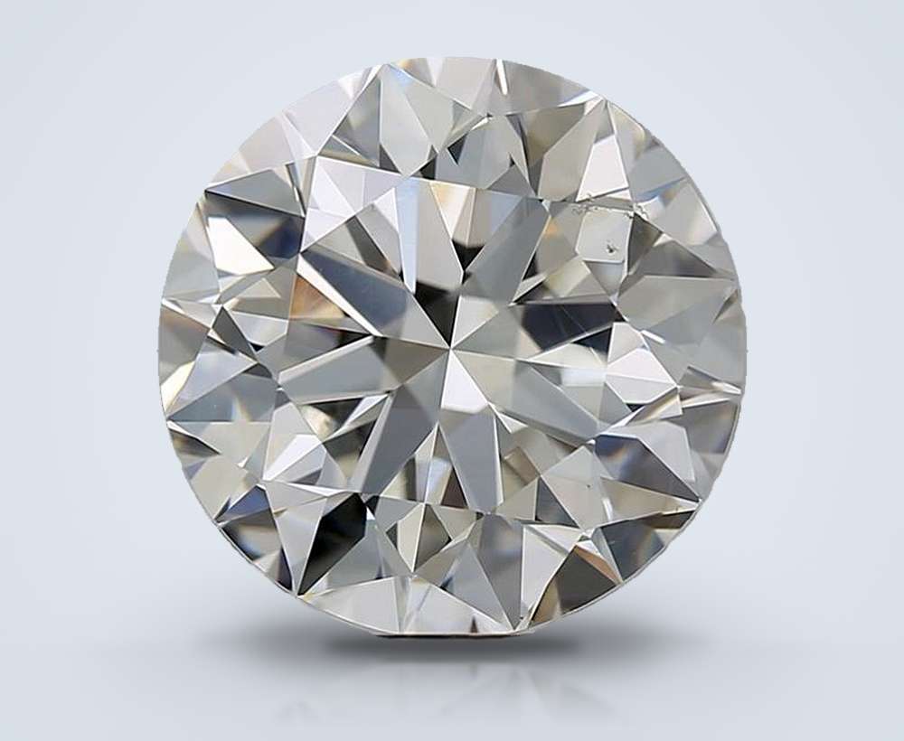4.57 Carat Round Natural Diamond