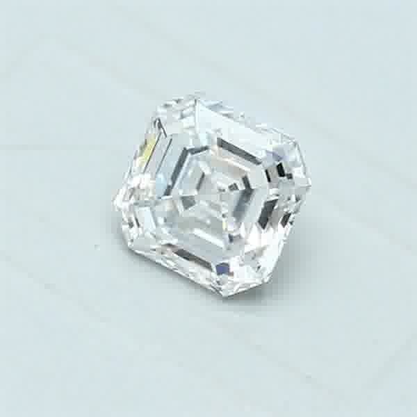 0.50ct F SI1 Excellent Cut Asscher Diamond