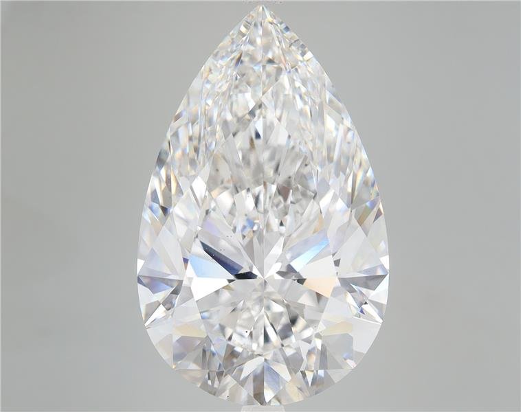 14.04ct F VS2 Rare Carat Ideal Cut Pear Lab Grown Diamond