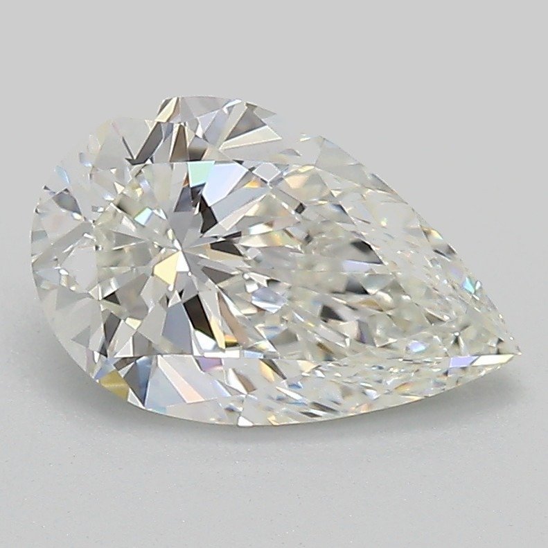 1.57ct F VVS2 Rare Carat Ideal Cut Pear Lab Grown Diamond