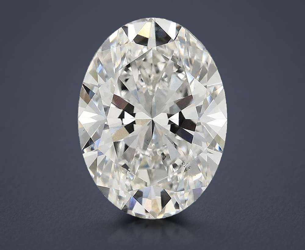 4.00 Carat Oval Lab Diamond