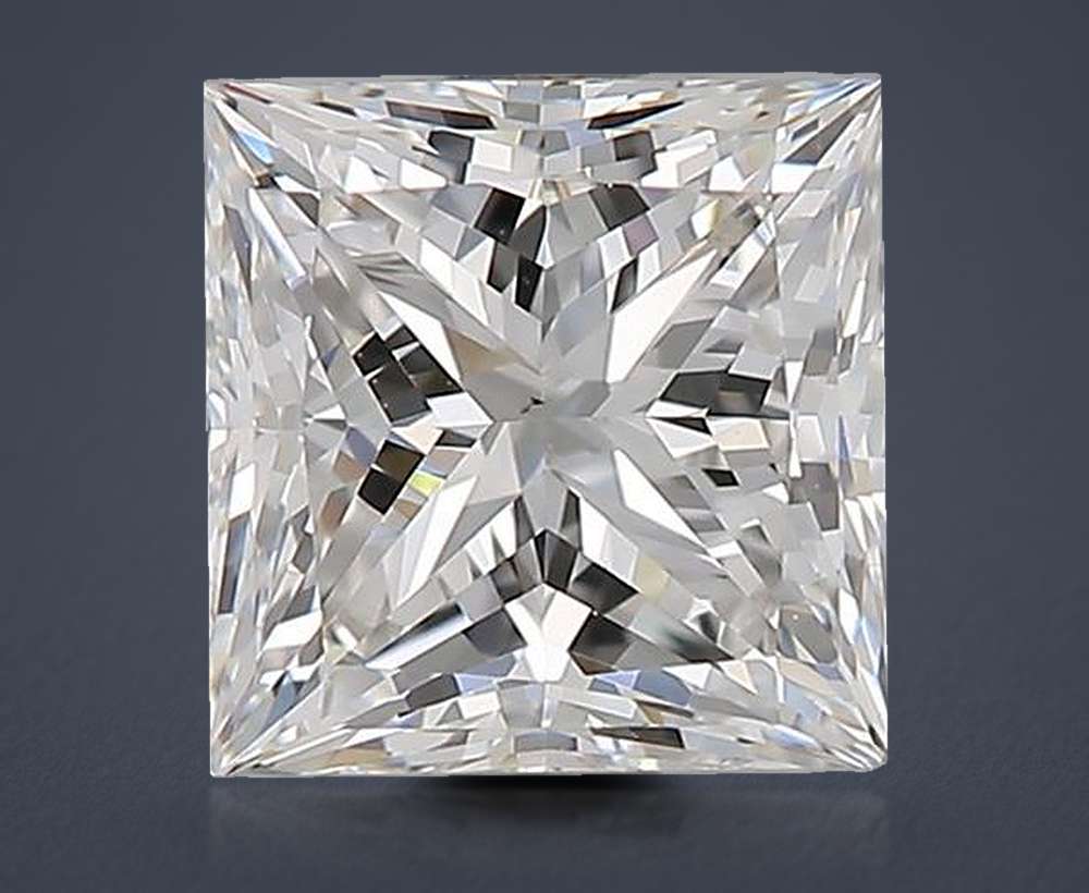 1.50 Carat Princess Natural Diamond