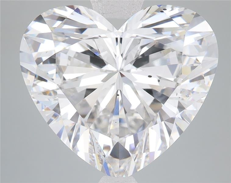 7.23ct E VS2 Rare Carat Ideal Cut Heart Lab Grown Diamond