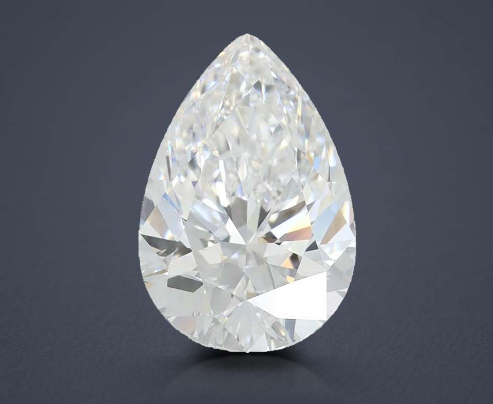 2.73 Carat Pear Lab Diamond