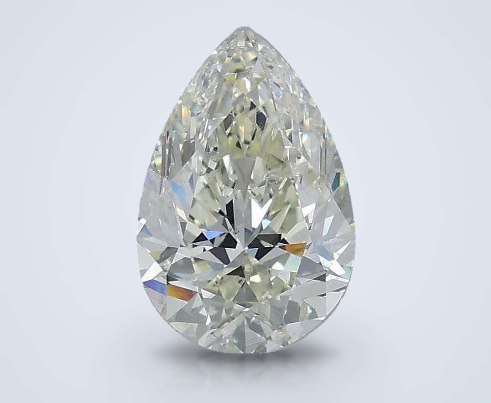 2.00 Carat Pear Natural Diamond