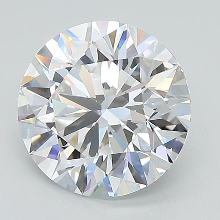 2.54ct E SI1 Rare Carat Ideal Cut Round Lab Grown Diamond