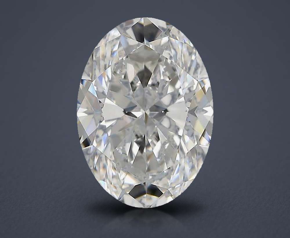 1.70 Carat Oval Natural Diamond