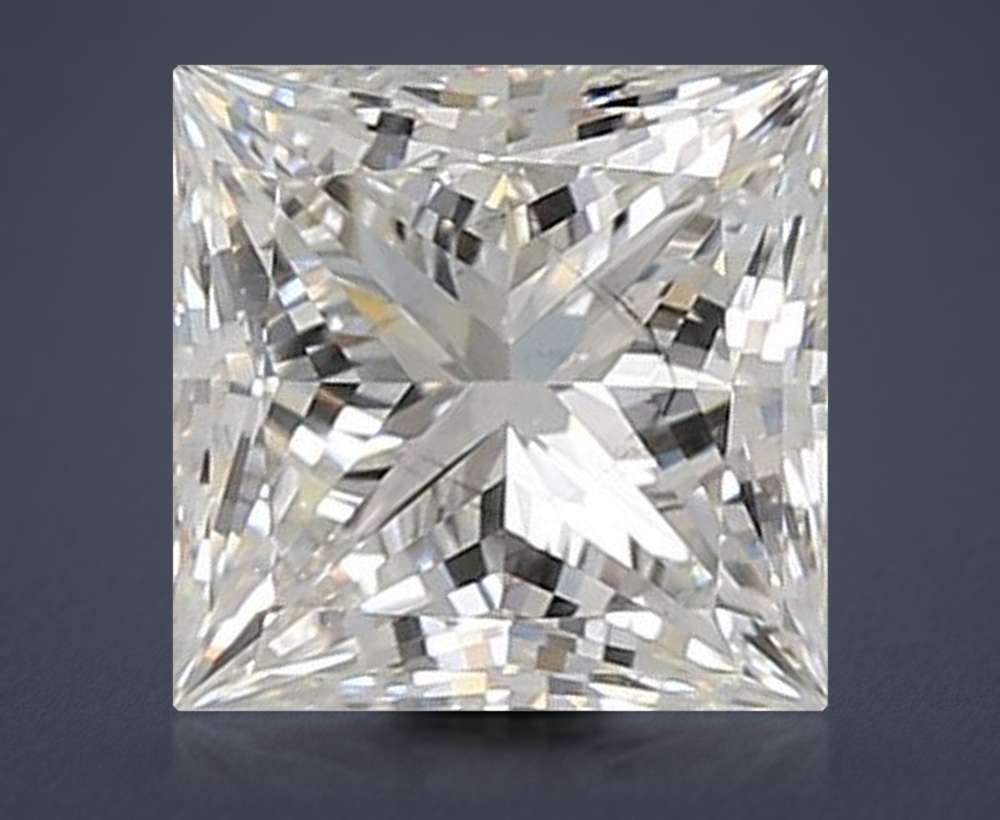 1.79 Carat Princess Lab Diamond