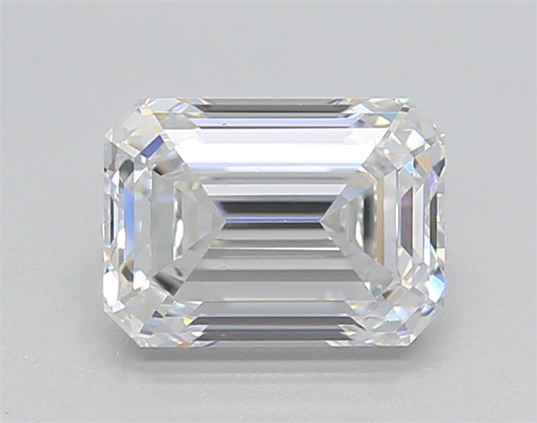 1.51ct D VS2 Rare Carat Ideal Cut Emerald Lab Grown Diamond