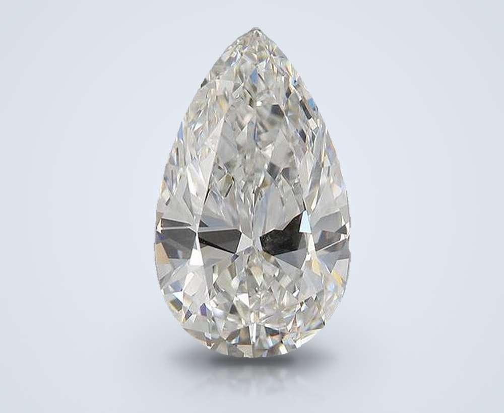 5.12 Carat Pear Natural Diamond
