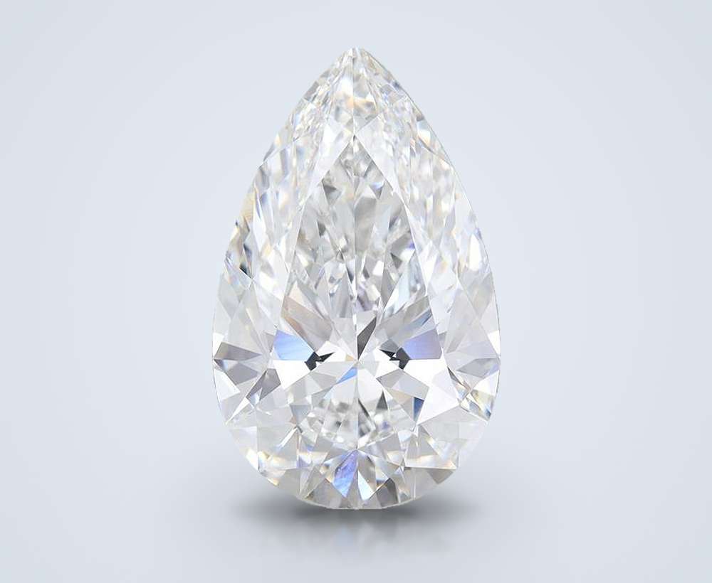 8.60 Carat Pear Lab Diamond