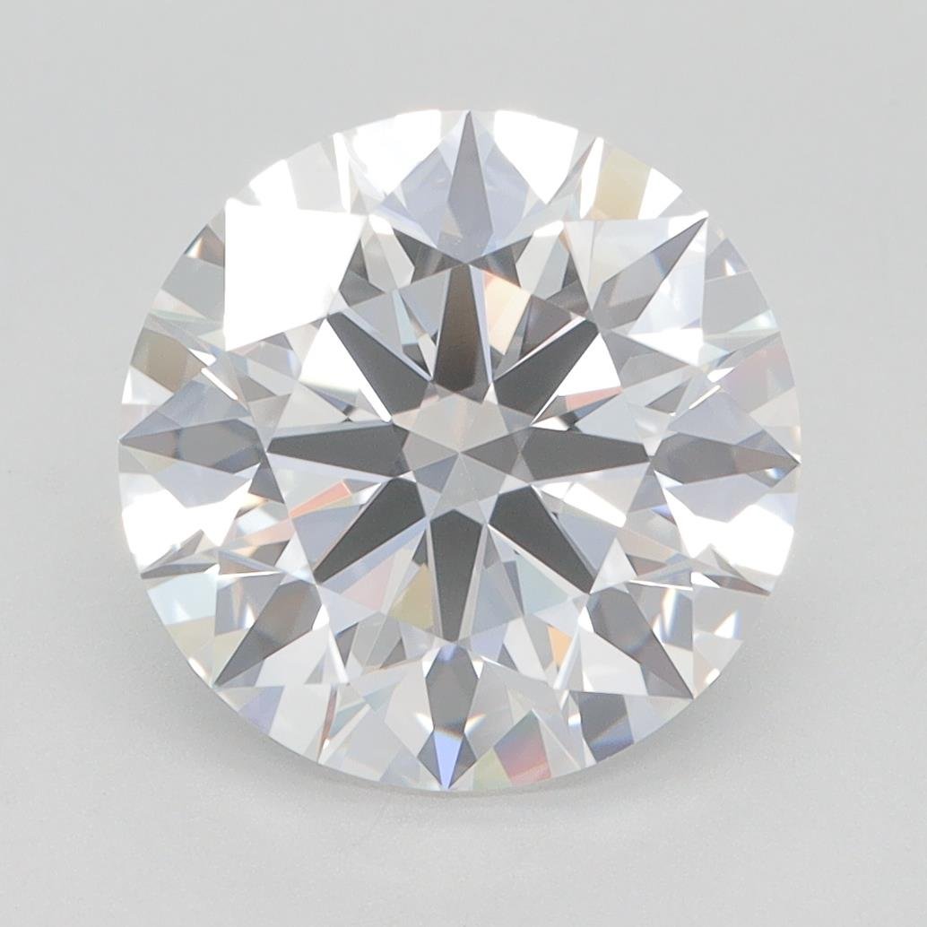 3.81ct E VVS1 Rare Carat Ideal Cut Round Lab Grown Diamond