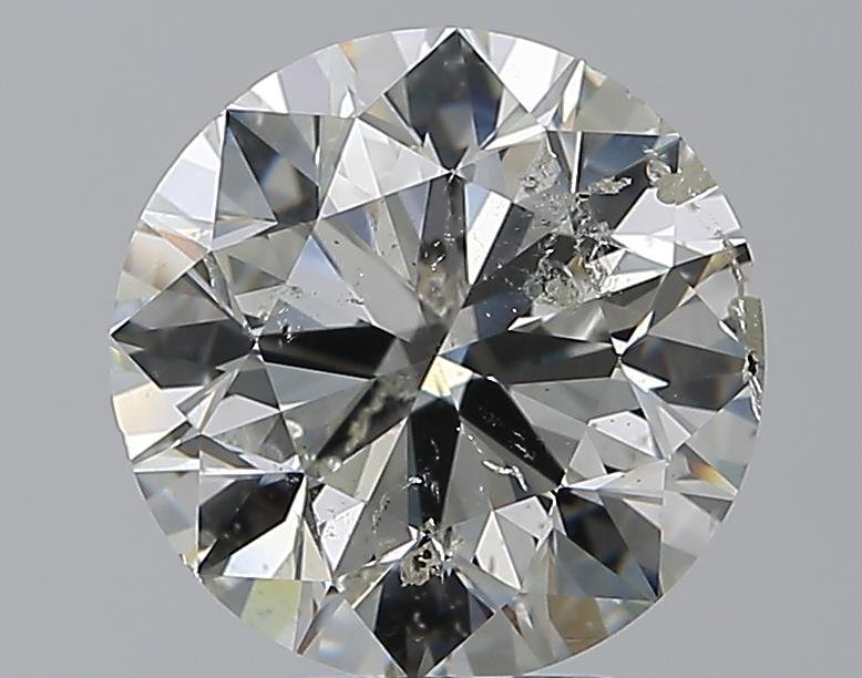 4.00ct H SI2 Excellent Cut Round Diamond