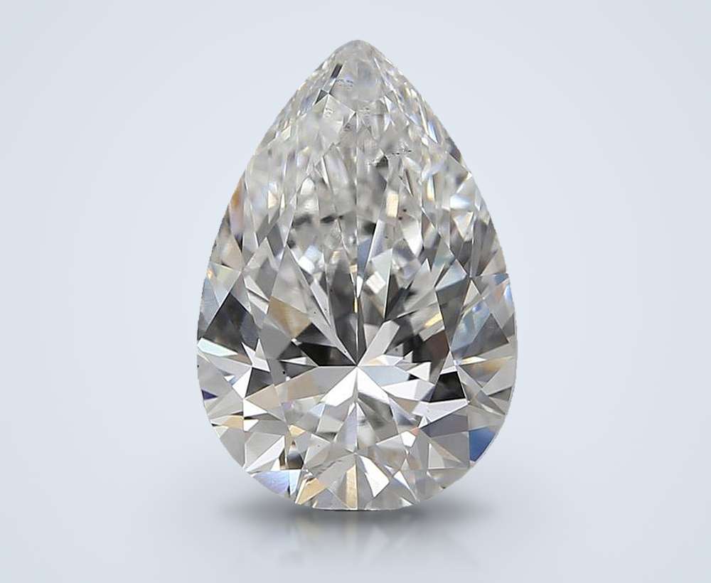 2.50 Carat Pear Lab Diamond