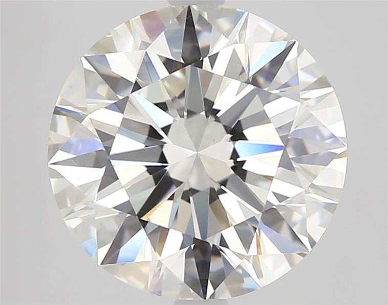 4.03ct I SI1 Rare Carat Ideal Cut Round Diamond
