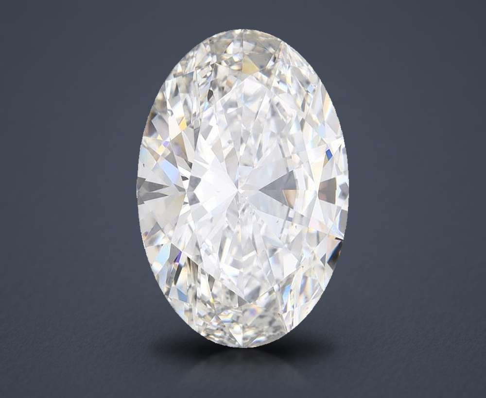 10.49 Carat Oval Lab Diamond