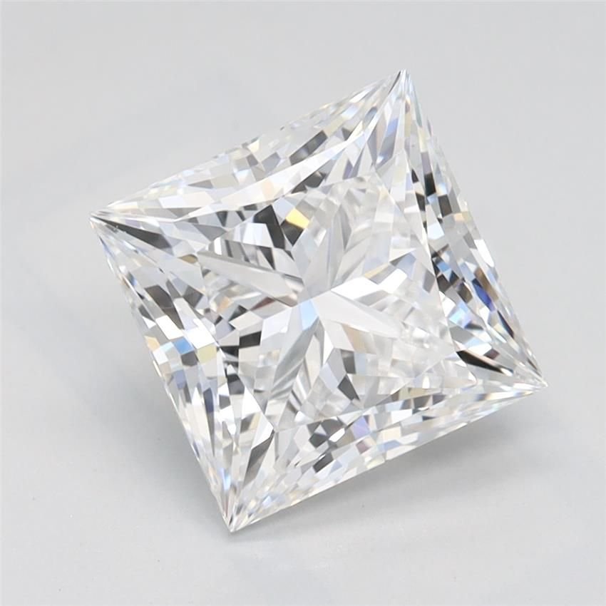 2.10ct D VVS1 Rare Carat Ideal Cut Princess Lab Grown Diamond