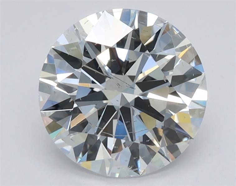 1.71ct D SI2 Rare Carat Ideal Cut Round Lab Grown Diamond