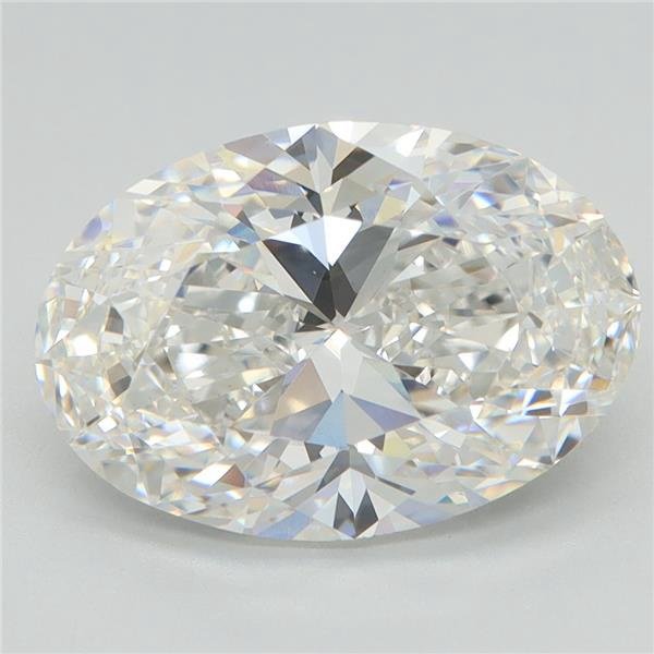 5.03ct D VS2 Very Good Cut Oval Lab Grown Diamond