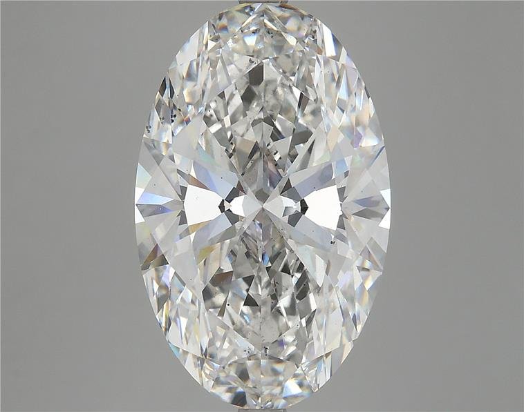 7.64ct G SI1 Rare Carat Ideal Cut Oval Lab Grown Diamond