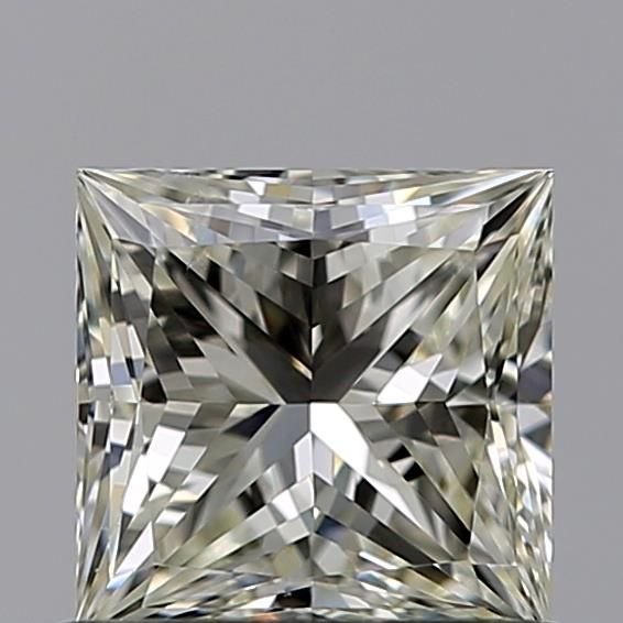 0.71ct K VS2 Rare Carat Ideal Cut Princess Diamond