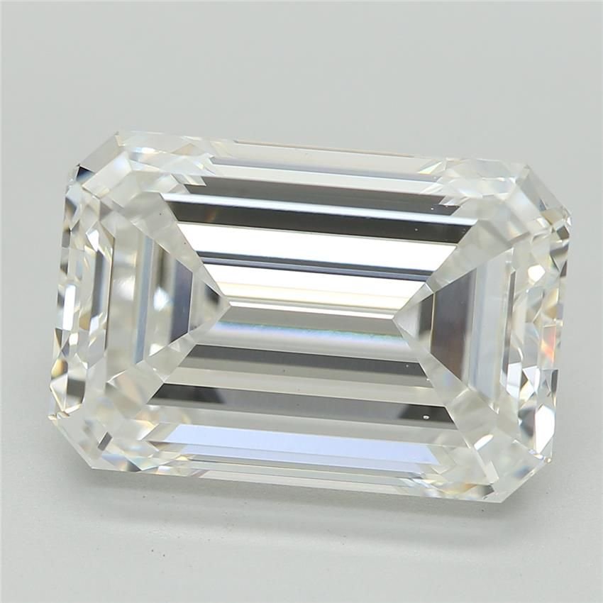 5.67ct E VS2 Excellent Cut Emerald Lab Grown Diamond