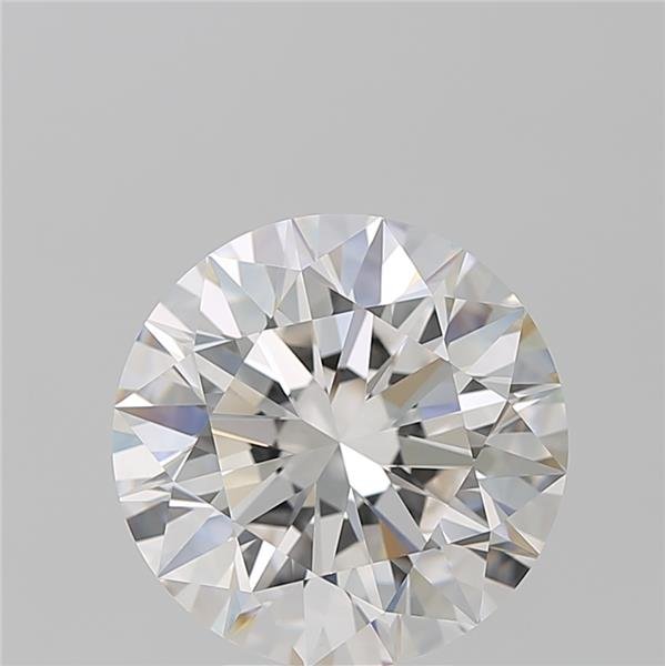 5.41ct H IF Rare Carat Ideal Cut Round Diamond