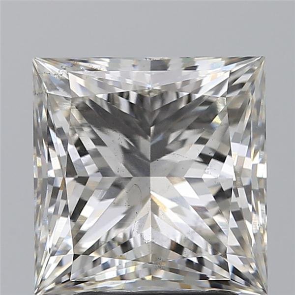 3.20ct H VS2 Rare Carat Ideal Cut Princess Lab Grown Diamond